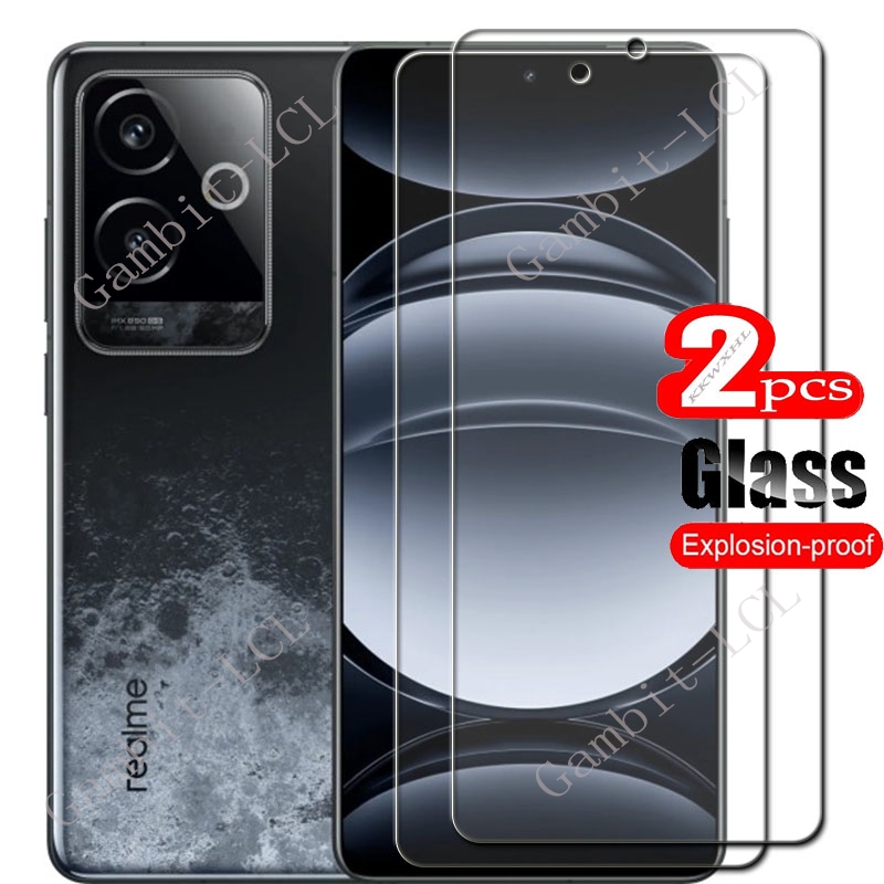 Realme Gt 6 - Penutup kaca Tempered untuk Realme GT6,