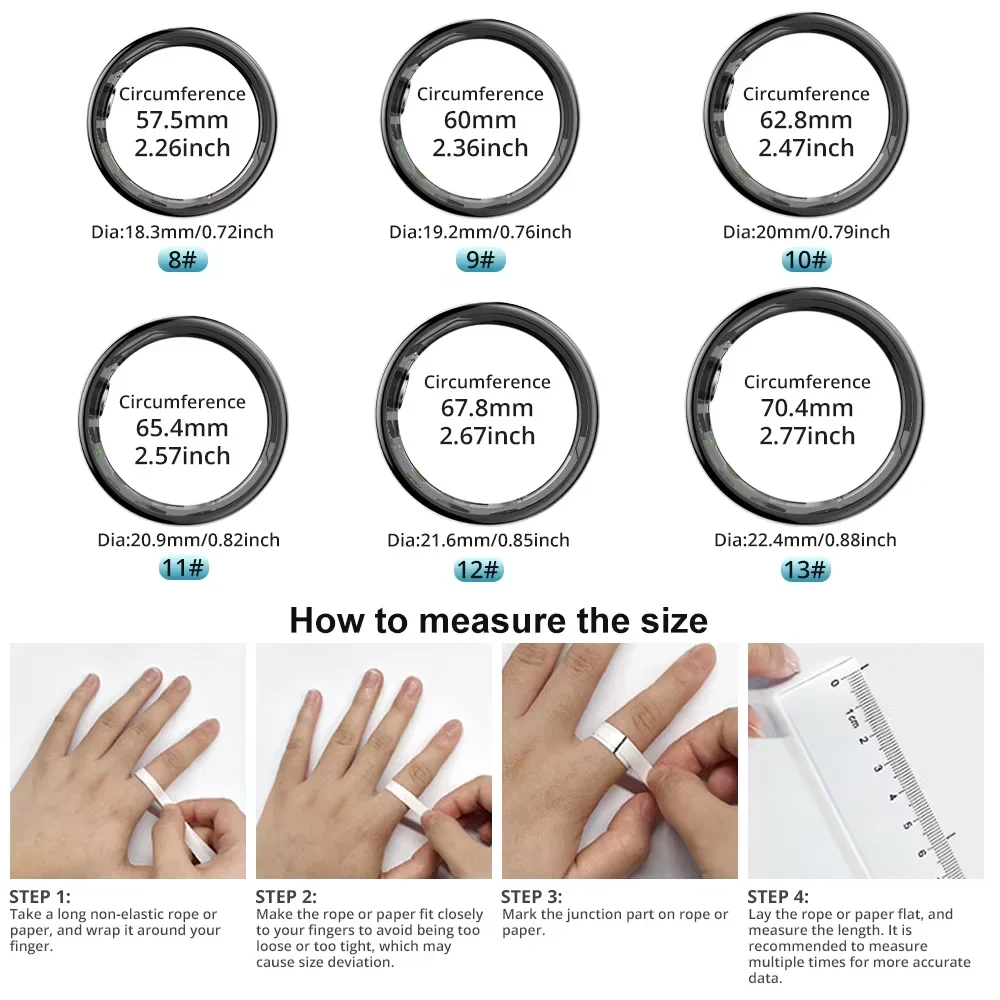 R09 Cincin Pintar Pria Wanita  - Temperature Ring Skin ulasan dan harga
