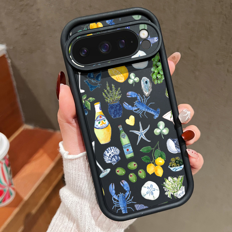 Casing Ponsel TPU Bermotif Pau - Google Pixel 9 ulasan dan harga